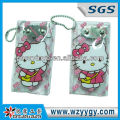 promotional cartoon key bag with Hello Kitty School